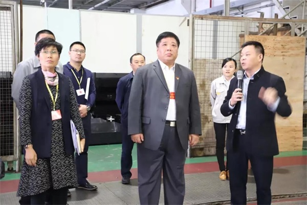 为“倍增”企业高质量发展提速,谢岗镇人大莅临jinnianhui金年会调研